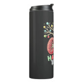 Dialyse Niereninsuffizienz Xmas Thermosbecher (Nach links gedreht)