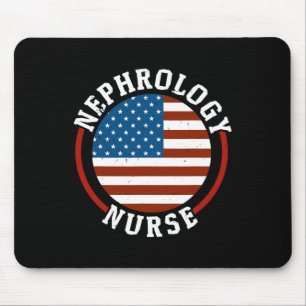 Dialyse Nurse Medikale Nierenerkrankung USA Mousepad