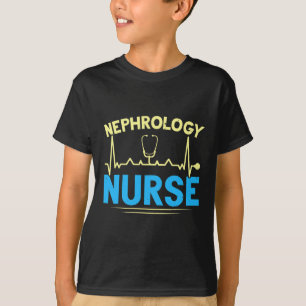 Dialyse Nurse Medizinische Nierenkrankheit T-Shirt