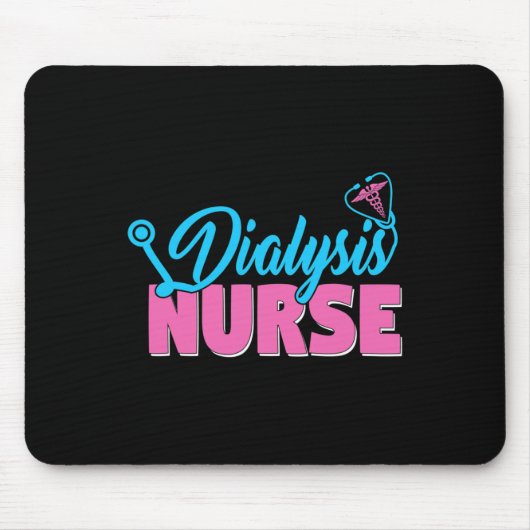 Dialyse Nurse Mousepad (Vorne)
