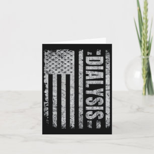 Dialyse Nurse Nephrologie Nierenerkrankung Kranken Karte