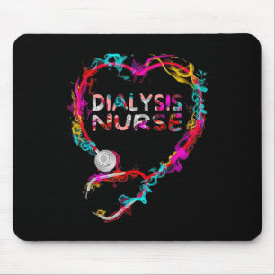Dialyse Nurse Nephrologie Nierenerkrankung Kranken Mousepad