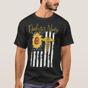 Dialyse Nurse Nephrologie Nierenerkrankung Kranken T-Shirt