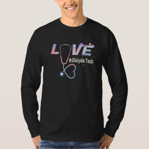 Dialyse Nurse Nephrologie Nierenerkrankung Kranken T-Shirt