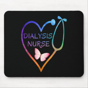Dialyse Nurse Nephrologie Nierenerkrankung Nierene Mousepad