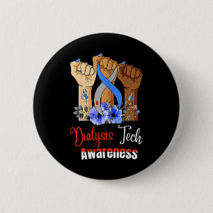 Dialyse Nurse Nephrologie Nierenerkrankung Niereni Button
