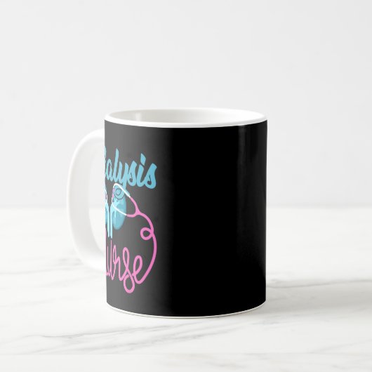 Dialyse Nurse Nephrologie Pflegeteam Dialyse Te Kaffeetasse (Vorderseite Links)