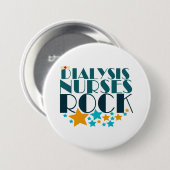 Dialyse Nurses Rock Button (Vorne & Hinten)