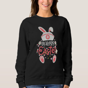 Dialyse Ostertage Nurse Outfit Bunny Oars Dialyse Sweatshirt