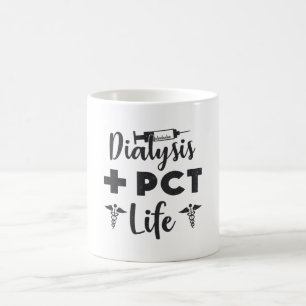Dialyse + PCT Lebensdialyse Technischer Pflegetech Kaffeetasse