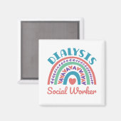 Dialyse Social Worker LCSW Renaissance Magnet (Vorderseite/Rückseite)