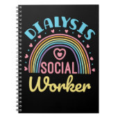 Dialyse Social Worker Renal LCSW Notizblock (Vorderseite)