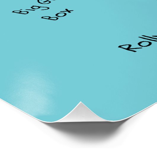 Dialyse Spaß Pillow Poster (Ecke)