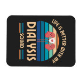 Dialyse Squad Aufwertung Dialysis Nurse Tech Magnet (Horizontal)