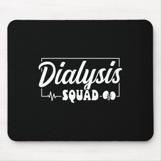 Dialyse Squad Dialyse Technician Nurie Mousepad (Vorne)