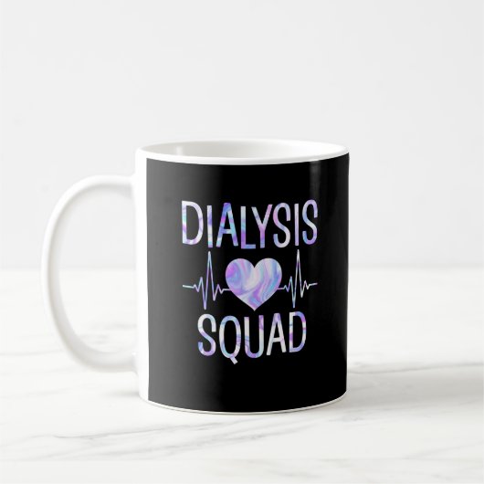 Dialyse Squad - Funny Nephrologie Hämodialyse Kaffeetasse (Links)