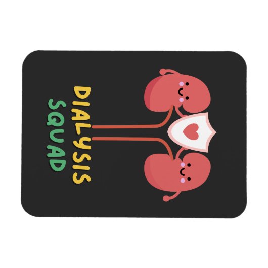 Dialyse Squad Magnet (Horizontal)