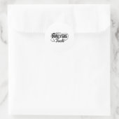 Dialyse Tech Dialysis Nurse Nephrologie Techniker Runder Aufkleber (Tasche)