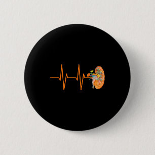 Dialyse Tech Nephrologie Krankenschwester Niere He Button