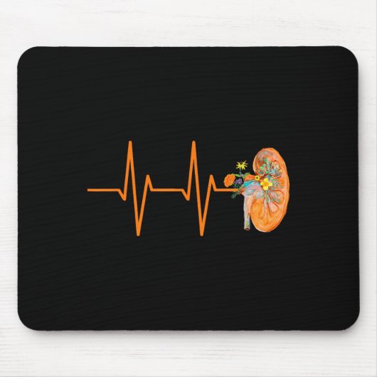 Dialyse Tech Nephrologie Krankenschwester Niere He Mousepad (Vorne)