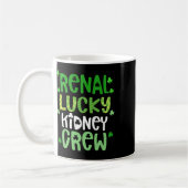 Dialyse Tech St Patricks Day Shirt Renal Glücklich Kaffeetasse (Links)