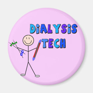 Dialyse Tech STICK MAN Design Magnet