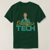 Dialyse Tech Techniker Niere Whispe T-Shirt (Design vorne)