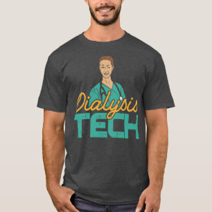 Dialyse Tech Techniker Niere Whispe T-Shirt