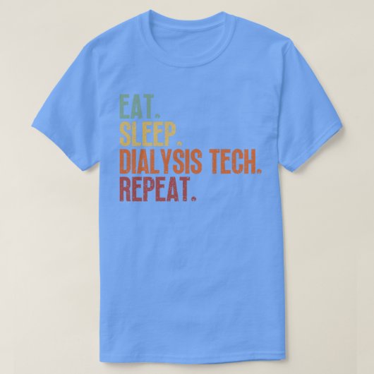 Dialyse - Tech Wiederholung 6 T-Shirt (Design vorne)
