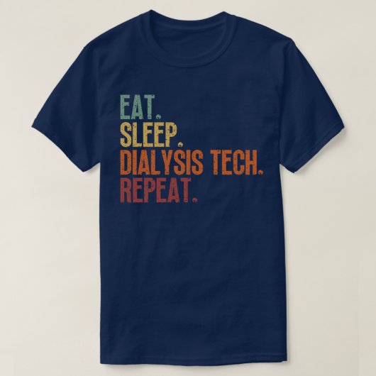 Dialyse - Tech Wiederholung 6 T-Shirt (Design vorne)