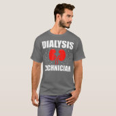 Dialyse Technician Pair Nephrologie Tech T-Shirt (Vorne ganz)