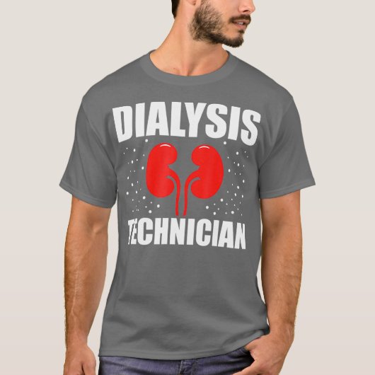 Dialyse Technician Pair Nephrologie Tech T-Shirt (Vorderseite)