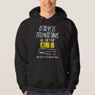 Dialyse-Techniker kann Ihren Arm für die Dialyse a Hoodie
