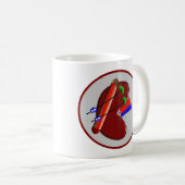 Dialyse und Nieren-Entwurfs-Geschenke Kaffeetasse (VorderseiteRechts)