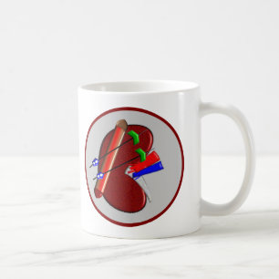 Dialyse und Nieren-Entwurfs-Geschenke Kaffeetasse