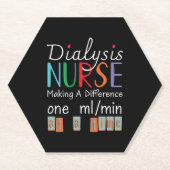 Dialyse - Veränderung Untersetzer (Vorderseite)