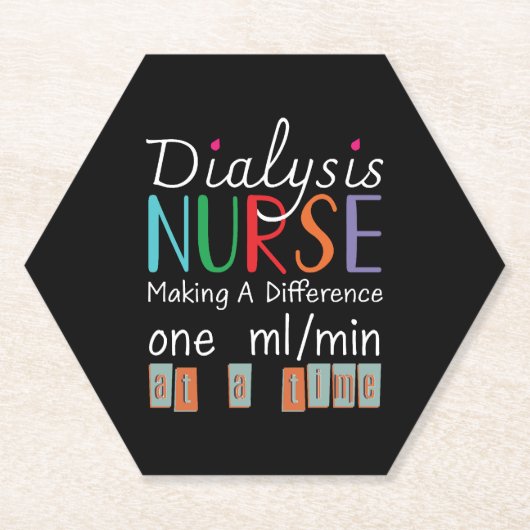 Dialyse - Veränderung Untersetzer (Vorderseite)