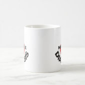 Dialysekrankenschwester-Blut-Tropfen vorbei Kaffeetasse (Mittel)