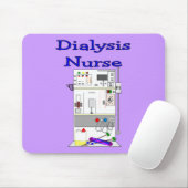 Dialysekrankenschwester-Geschenk-Einzigartiger Mousepad (Mit Mouse)