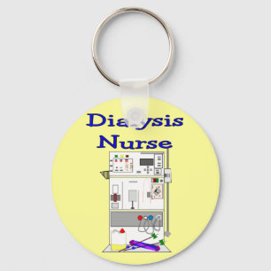 Dialysekrankenschwester-Geschenk-Einzigartiger Schlüsselanhänger