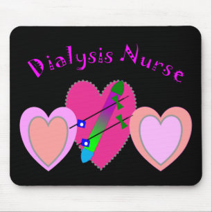Dialysekrankenschwester-Geschenke Mousepad