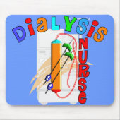 Dialysekrankenschwester-Geschenke Mousepad (Vorne)