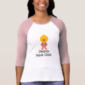 Dialysekrankenschwester-Kükenraglan-T - Shirt (Vorderseite)