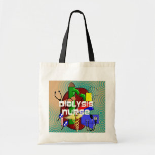 Dialysekrankenschwester-Kunst-Geschenke Tragetasche
