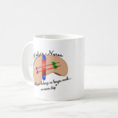 Dialysekrankenschwester "wenn Ihre Nieren stoppen Kaffeetasse (Vorderseite Links)