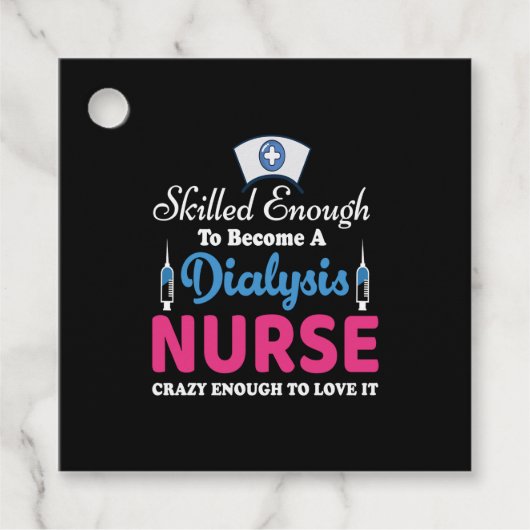 Dialysenotierungen Geschenkanhänger (Vorderseite)