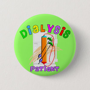 Dialysepatient-T - Shirts und Geschenke Button