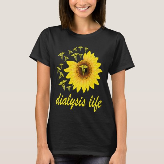 Dialysepersonal Nephrologie Nephrologe T-Shirt (Vorderseite)