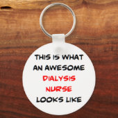 Dialyseschwester, phantastisch schlüsselanhänger (Vorderseite)