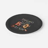 Dialyseschwestern halloween schwarzes Hemddesign Pappteller (Schrägansicht)